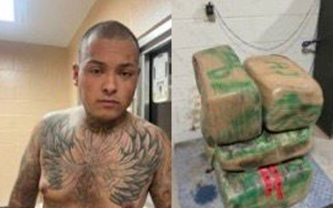 DPS confisca más de 100 libras de marihuana a presunto pandillero en el condado Hidalgo