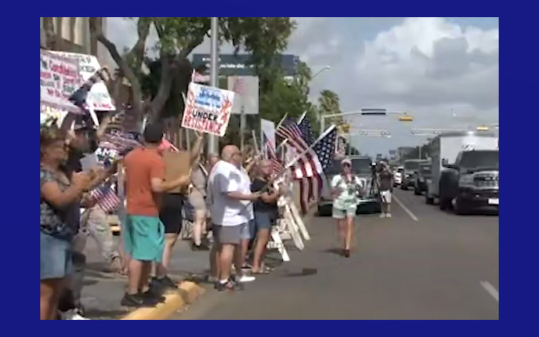 Miles protestan en el Valle de Texas contra operativos de ICE tras orden de Trump para intensificar deportaciones