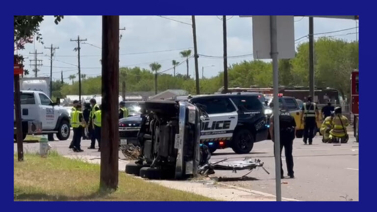 Investigan accidente vehicular en Pharr; hay varios lesionados