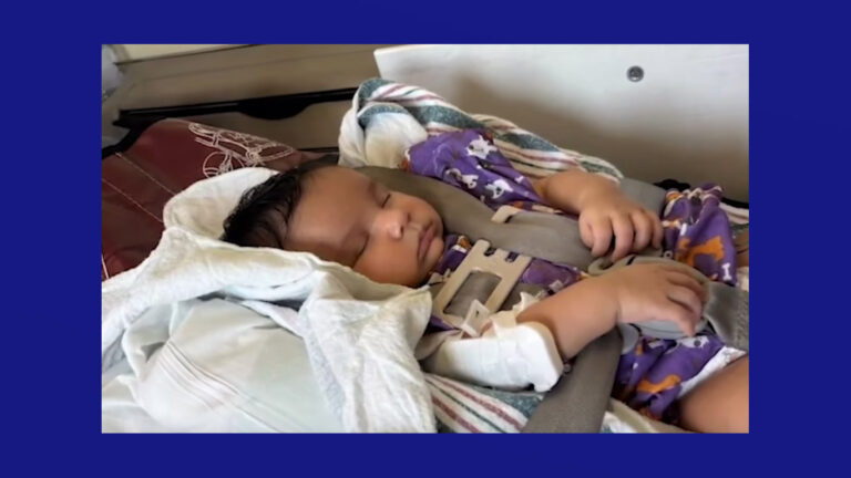 Diagnóstico de cáncer impacta a bebé: Comunidad de McAllen se une para ayudar
