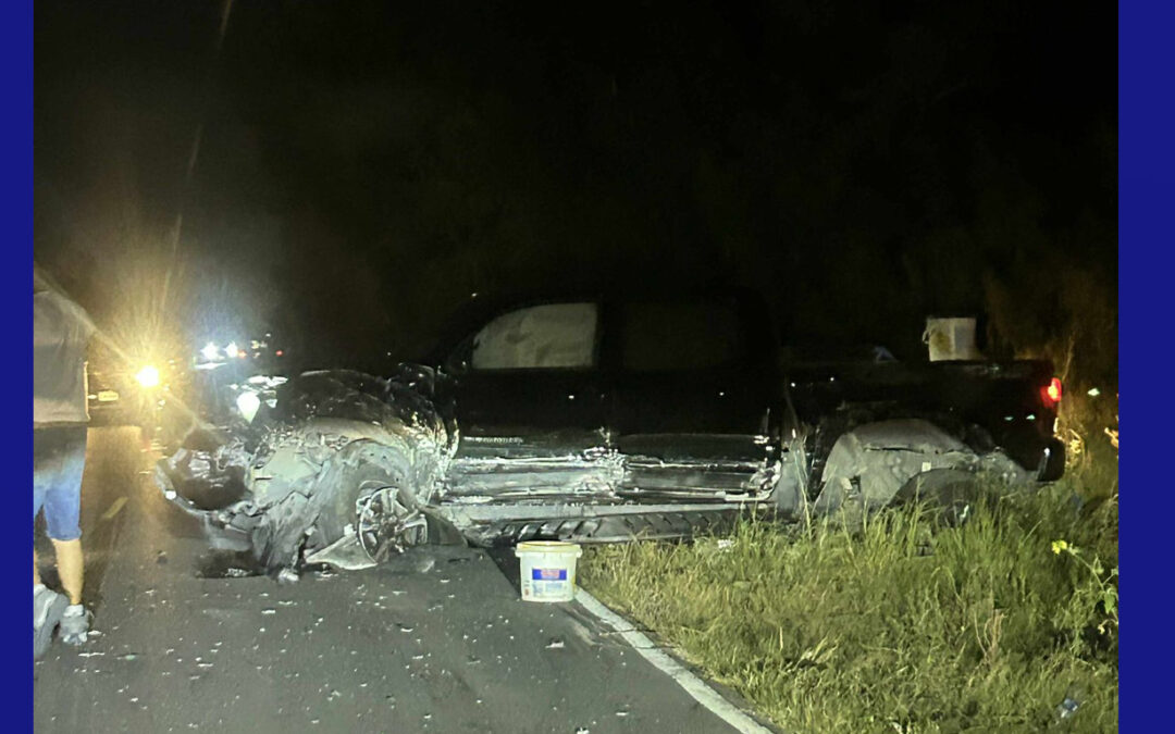 Accidente vehicular en Donna deja dos heridos