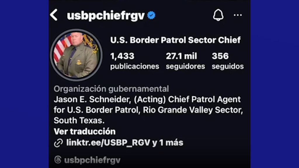 Cambio de liderazgo en la Patrulla Fronteriza sector Valle del Río Grande
