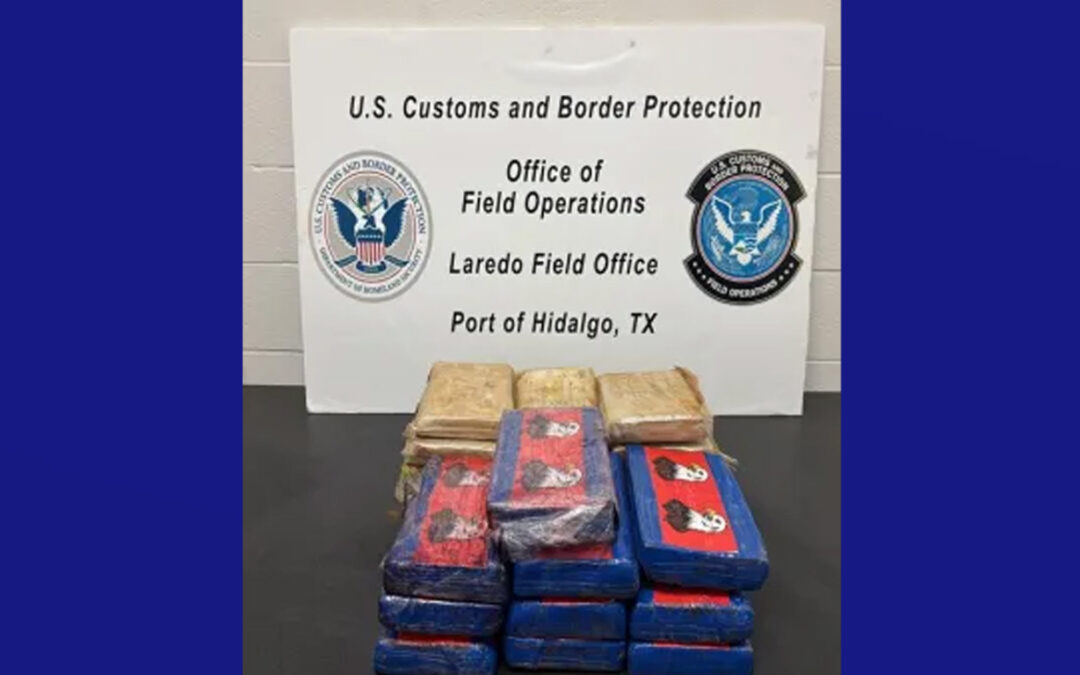 CBP incauta más de 1.1 millones de dólares en fentanilo y cocaína en el Puente Internacional Anzaldúas