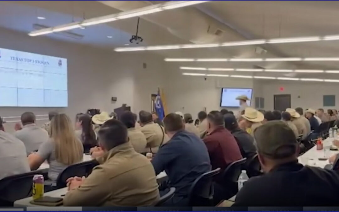 Entrenamiento intensivo del Condado de Hidalgo para combatir el robo de vehículos