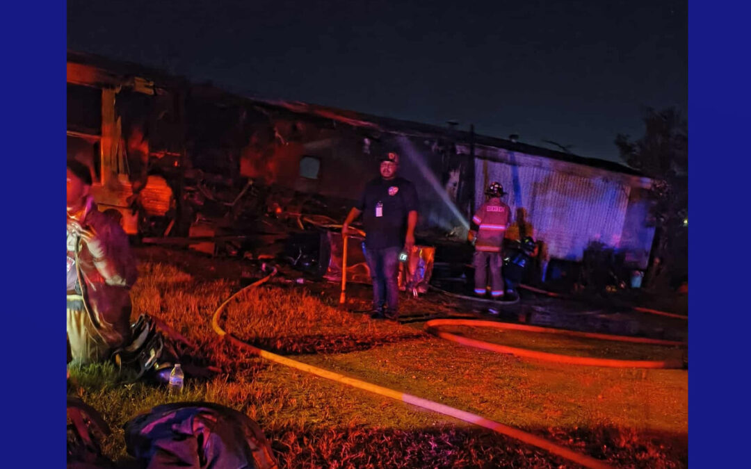 Incendio en el Condado Hidalgo: Familia en La Blanca pierde todo
