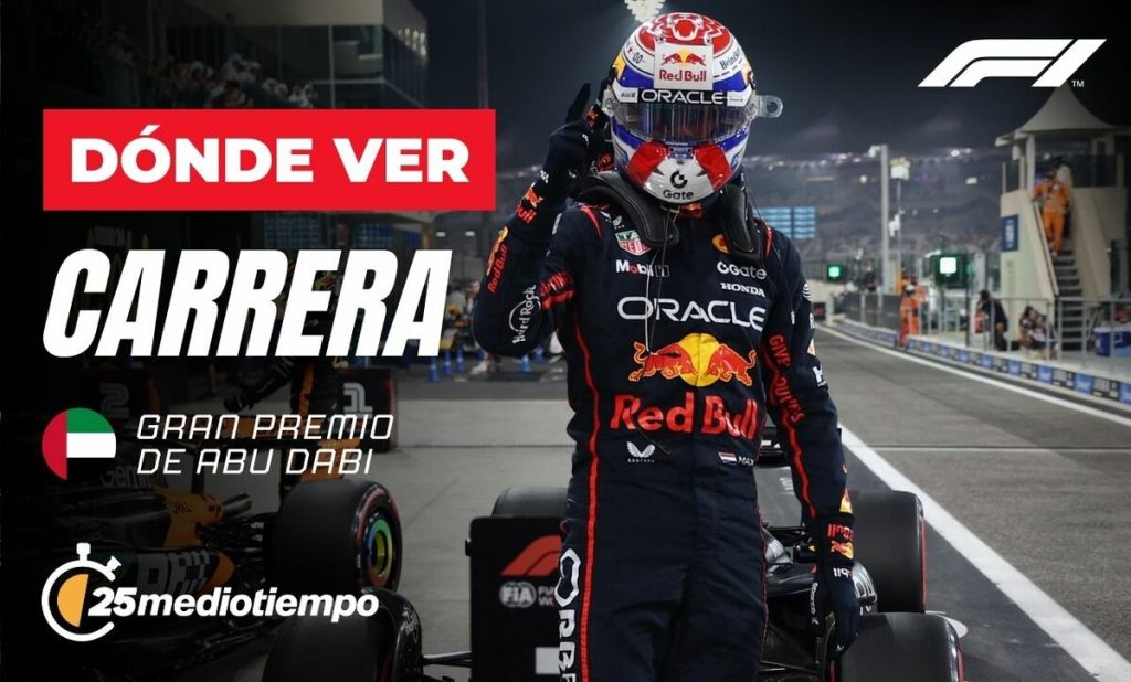 Gran Premio de Abu Dhabi: Horarios y Dónde Ver la Última Carrera de la F1