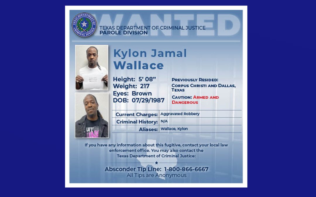 Alerta en Texas: Buscan a Kylon Jamal Wallace, fugitivo por robo agravado