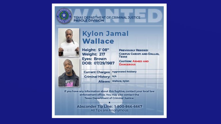 Alerta en Texas: Buscan a Kylon Jamal Wallace, fugitivo por robo agravado
