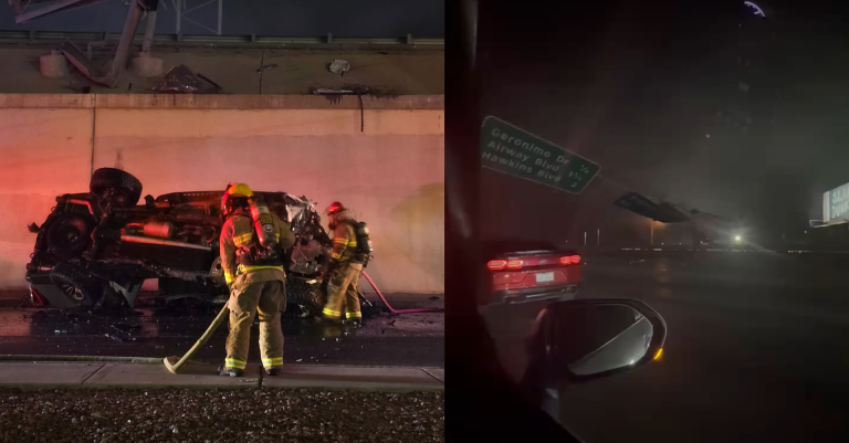 Accidente Grave en la I-10 Este Cerca de Geronimo: Tráfico Paralizado y Zona Cerrada