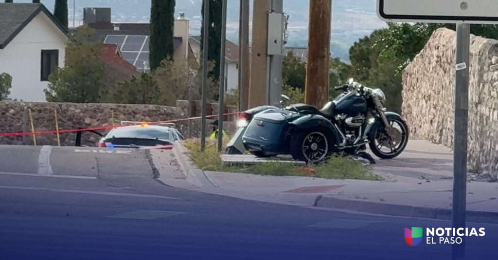 Motociclista Accidentado en El Paso: Gravedad del Accidente en Resler y High Ridge
