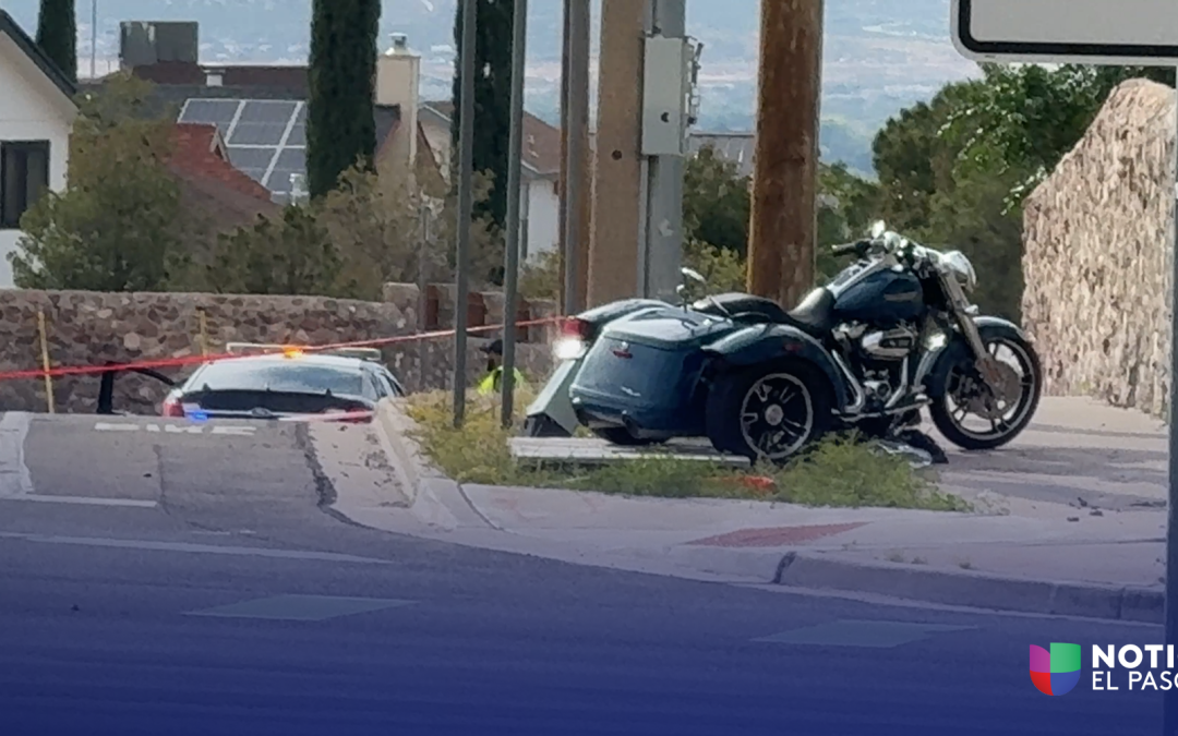 Motociclista Accidentado en El Paso: Gravedad del Accidente en Resler y High Ridge