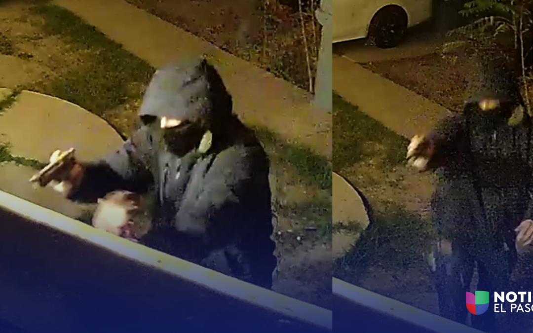Policía de El Paso solicita ayuda para resolver un robo agravado en la calle Pera