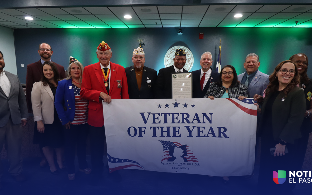 Condado de El Paso Honra a James H. Green Jr. como Veterano del Año 2025