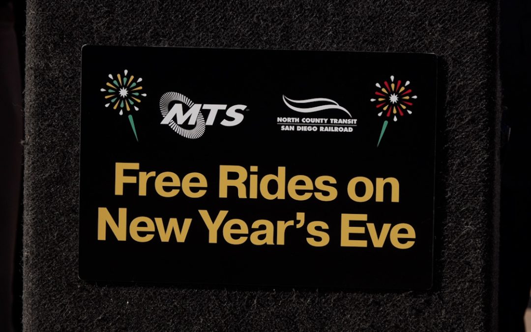Transporte Público Gratuito Durante el Año Nuevo para Celebraciones Seguras en San Diego