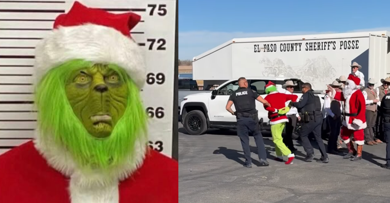 El Grinch Arrestado en Sunland Park por Robo de Regalos Navideños