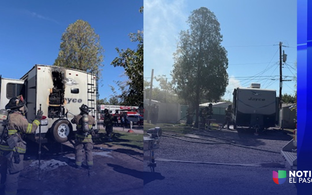 Incendio en Las Cruces Daña Casa Rodante Sin Causar Heridos