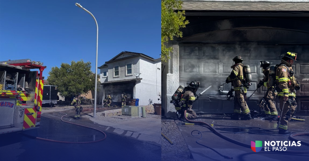 Incendio en Las Cruces Causa Daños Significativos a Vivienda y Deja a un Adulto Herido