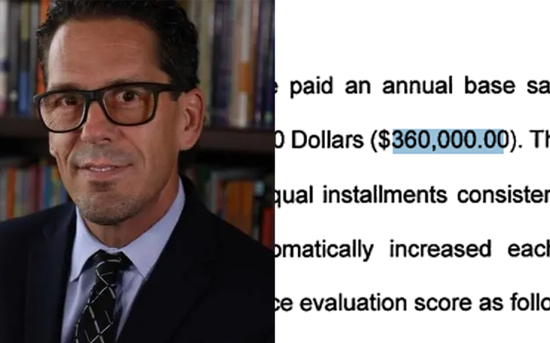 El nuevo superintendente EPISD, Dr. Brian Lusk, ganará $360,000 al año con aumentos por desempeño