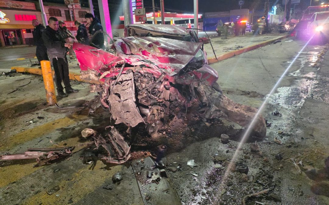 Accidente Mortal en Ciudad Juárez: Choque por Semáforo en Rojo Deja Cinco Muertos