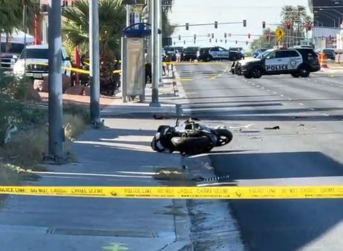 Cuatro motociclistas fallecidos en trágicos accidentes en Las Vegas