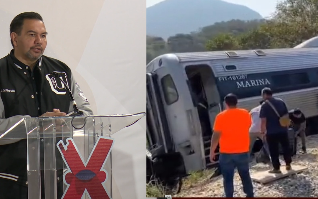 Accidente de tren en Oaxaca: Alcalde Cruz Pérez Cuellar lamenta falta de comunicación con juarenses afectados