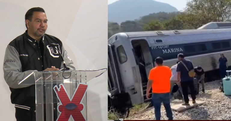 Accidente de tren en Oaxaca: Alcalde Cruz Pérez Cuellar lamenta falta de comunicación con juarenses afectados