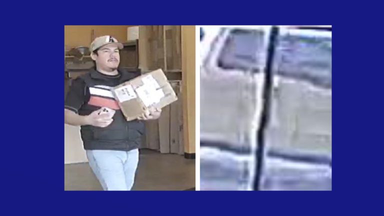 Buscan a persona de interés por robo de paquete en Brownsville