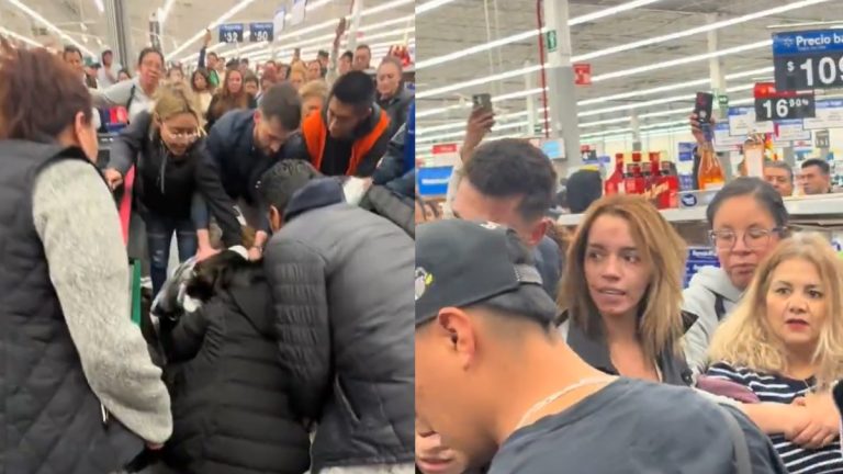 Riña en supermercado: ‘Lady Pavo’ se hace viral tras intentar adelantar en la fila
