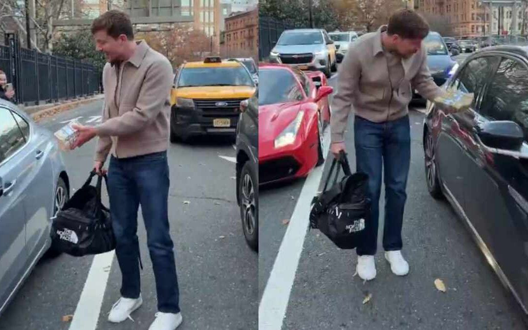 MrBeast Causa Furor en Nueva York con un Impactante Reparto de Dinero
