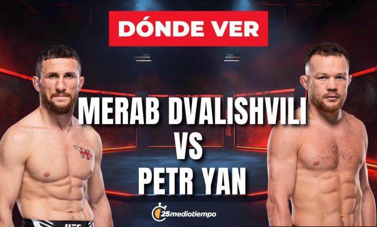 Cómo ver la emocionante pelea entre Merab Dvalishvili y Petr Yan en UFC 323