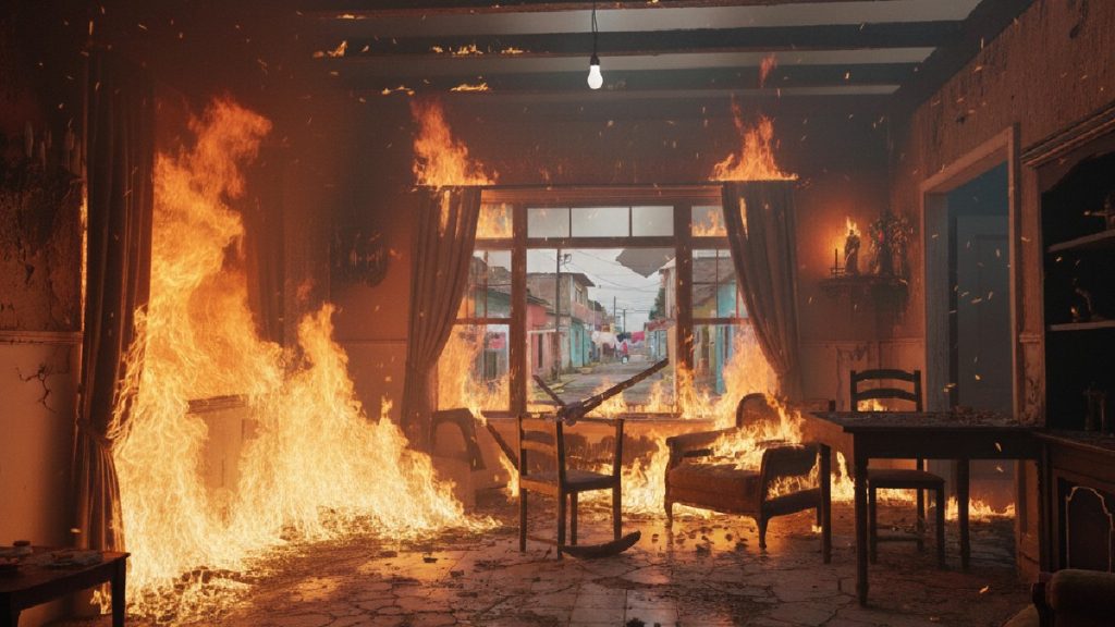 Incendio en Saltillo: Adolescentes Provocan Fuego al Lanzar Cuetes en María del Carmen Cavazos