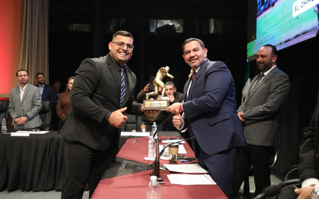 Uziel Muñoz Galarza, reconocido como Deportista del Año en Ciudad Juárez