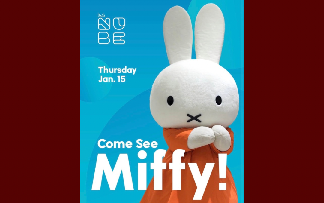 Miffy Visita La Nube en El Paso para Celebrar su Reconocimiento Internacional