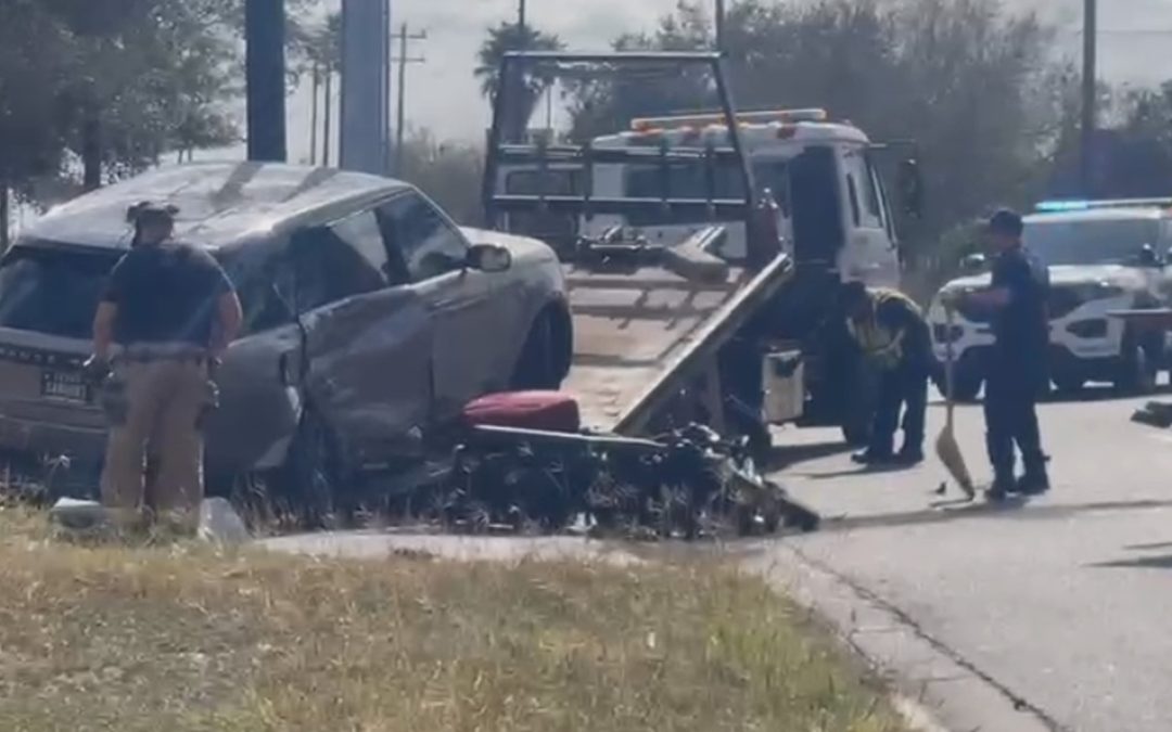Una persona hospitalizada tras accidente con motocicleta en McAllen