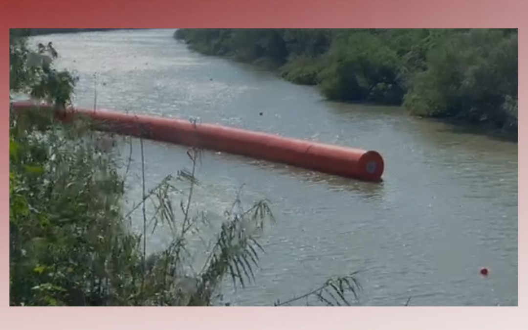 Anuncian nueva barrera acuática que será instalada a lo largo del río Grande