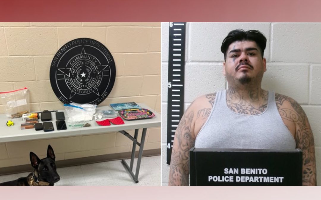 Arrestan a hombre tras cateo por narcóticos en San Benito; aseguran cocaína, pastillas y marihuana