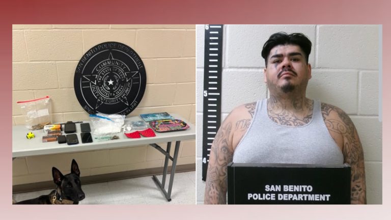 Arrestan a hombre tras cateo por narcóticos en San Benito; aseguran cocaína, pastillas y marihuana