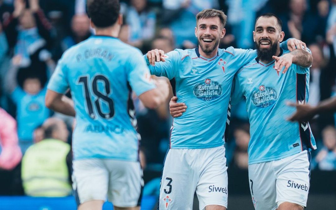 Celta de Vigo brilla con una contundente goleada al Valencia y se acerca a Europa