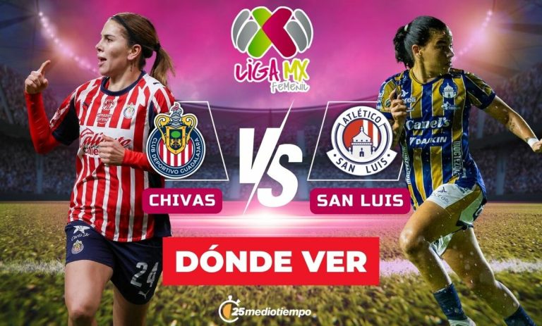 Chivas vs. San Luis EN VIVO: Descubre el horario y dónde ver el emocionante partido de Liga MX Femenil 2026