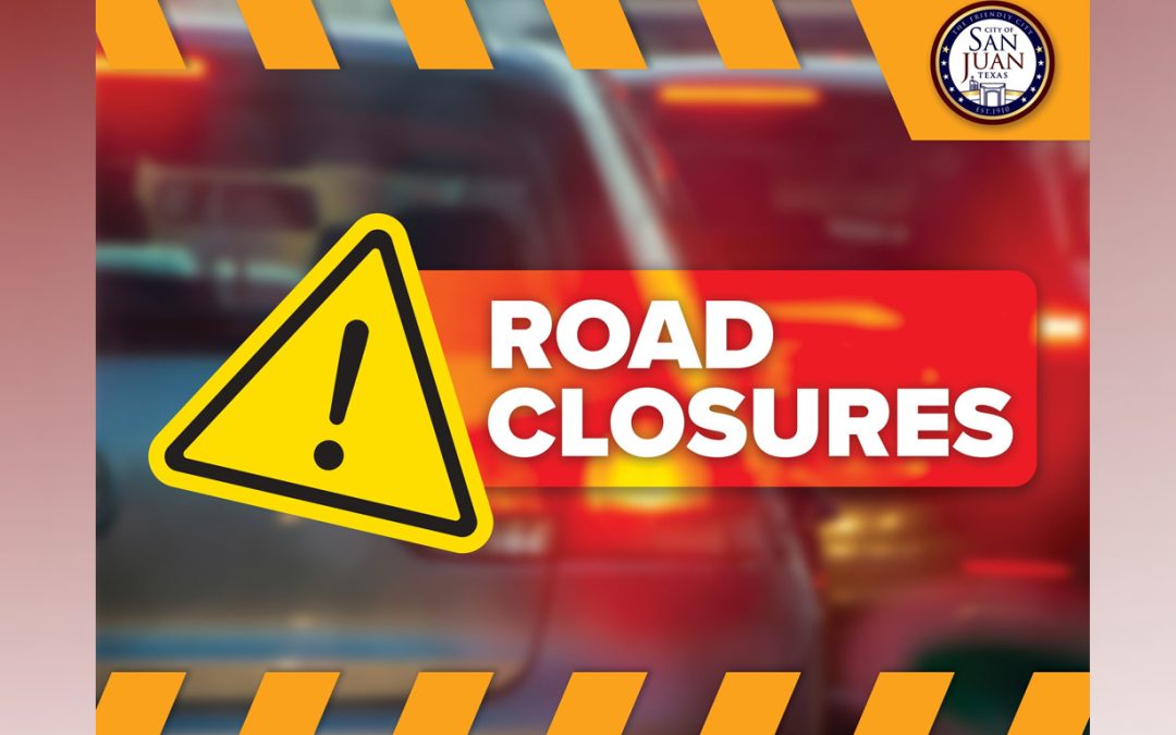Cierre de carretera en East Sioux Road en San Juan