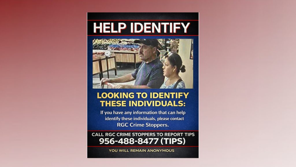 ¡Ayúdanos a resolver este misterioso caso! Se busca identificar a personas captadas por cámaras de vigilancia en Rio Grande City, Texas.