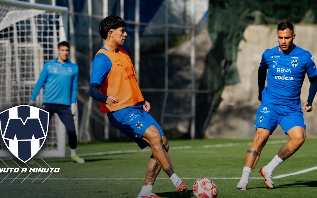 Rayados se prepara para la Copa Pacífica: Viaje a Guadalajara HOY 2 de enero