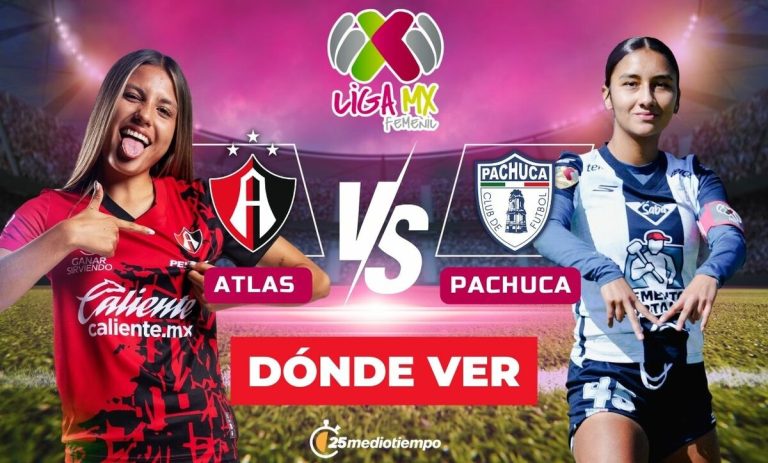 Atlas Femenil vs. Pachuca Femenil: Horario y dónde ver EN VIVO el partido de la Jornada 1 del Clausura 2026