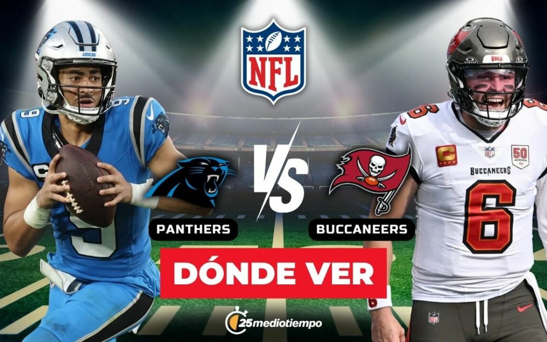 Buccaneers vs Panthers: Horarios y Dónde Ver EN VIVO el Partido por el Título del NFC Sur en Semana 18