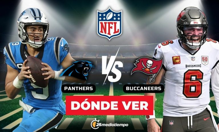 Buccaneers vs Panthers: Horarios y Dónde Ver EN VIVO el Partido por el Título del NFC Sur en Semana 18