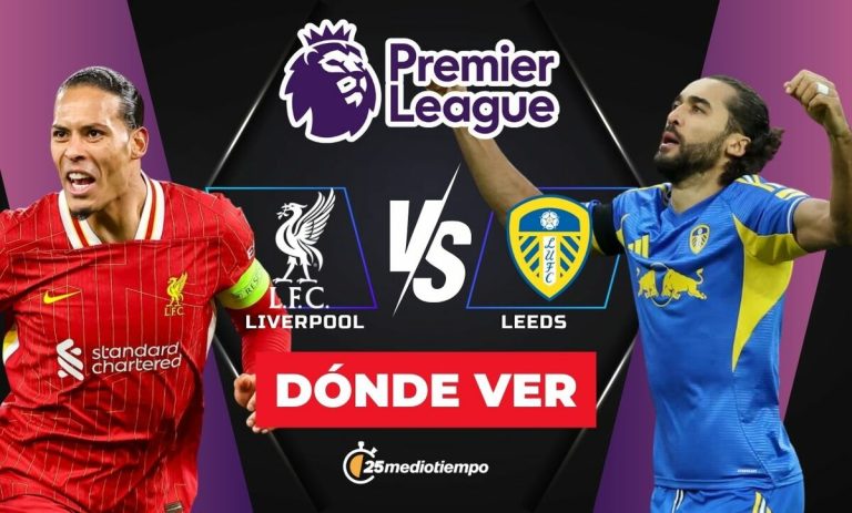 ¿Cómo y dónde ver EN VIVO Liverpool vs Leeds en la Premier League 2026 hoy?