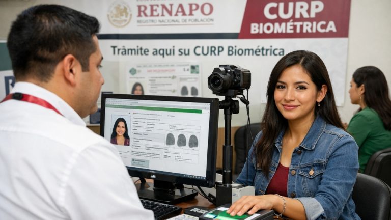 CURP Biométrica: Obligatoria para Trámites a Partir de Enero 2026