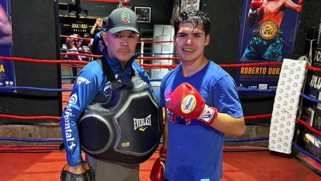David Cuéllar Regresa a McAllen para Entrenar con su Padre en el Boxeo