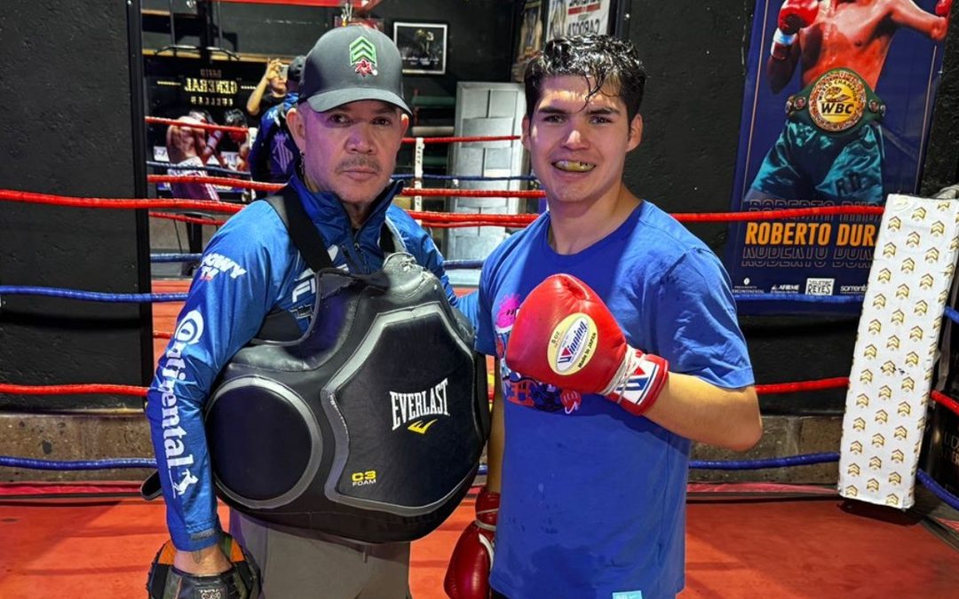 David Cuéllar Regresa a McAllen para Entrenar con su Padre en el Boxeo
