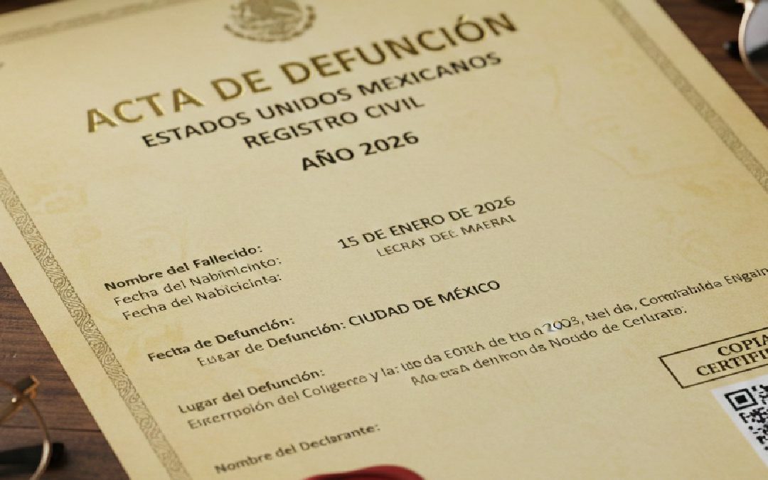 Costo del Acta de Defunción en Torreón 2026: Lo que Necesitas Saber